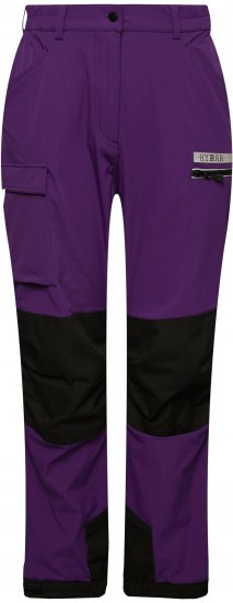 Ulla Popken HYPRAR Multifunctional Durable Inset Trekking Pants Plum - Τζιν & Παντελόνια για Γυναίκες σε Μεγάλες Μεγέθη – Plus Size - 