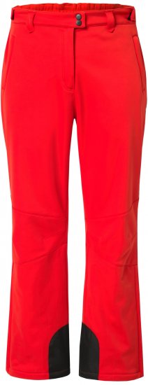 Ulla Popken Softshell Trousers Waterproof Zip Pockets Snow Gaiters Salsa - Τζιν & Παντελόνια για Γυναίκες σε Μεγάλες Μεγέθη – Plus Size - 