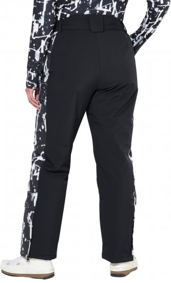 Ulla Popken Hyprar Functional Trousers Waterproof Velcro Closure Snow Gaiter Black - Τζιν & Παντελόνια για Γυναίκες σε Μεγάλες Μεγέθη – Plus Size - 
