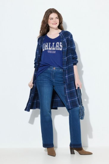 Ulla Popken Stretch Fit Bootcut Jeans Blue Denim - Ulla Popken - Ρούχα Ulla Popken Plus Size