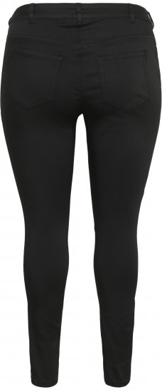 Kaffe Curve Lena Slim Jeans Black Deep - Τζιν - 