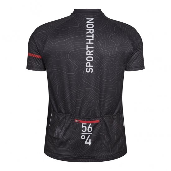 North Latitude Sport Bike Shirt Black - Ρούχα ποδηλασίας - 