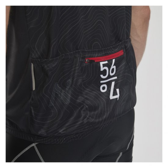 North Latitude Sport Bike Shirt Black - Ρούχα ποδηλασίας - 