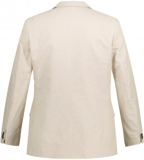 JP1880 Kos Linen Blend Jacket Sand - Κουστούμια - κοστουμια ανδρικά μεγάλα μεγέθη