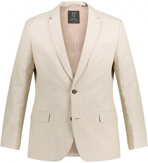 JP1880 Kos Linen Blend Jacket Sand - Κουστούμια - κοστουμια ανδρικά μεγάλα μεγέθη