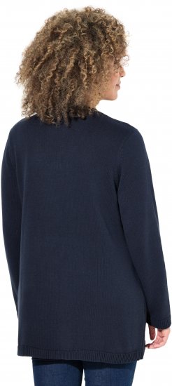 Ulla Popken Gingerbread Man Christmas Sweater Navy - φούτερ/Φούτερ με κουκούλα - 