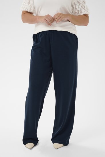 Kaffe Curve Annia Sweatpants Navy - Παντελόνια φόρμας - 