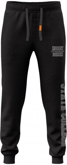 Motley Denim Lyon Sweatpants Black - Αθλητικές φόρμες/σορτσάκια - Αθλητικές Φόρμες ανδρικεσ μεγάλα μεγέθη