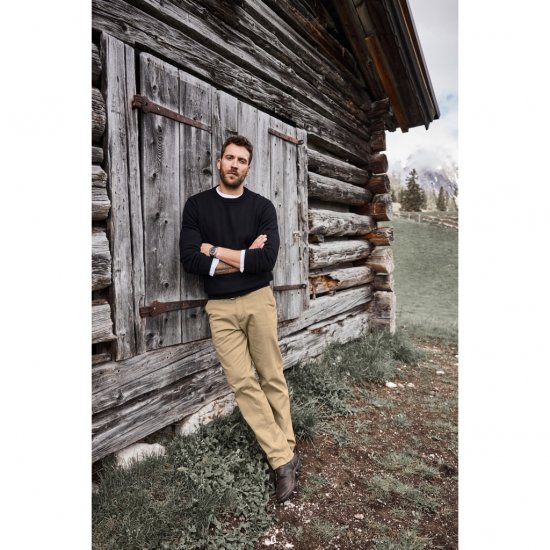 JP1880 Pullover Sweater Black TALL - ΑΝΔΡΙΚΑ ΡΟΥΧΑ MT-6XLT - Μεγέθη TALL