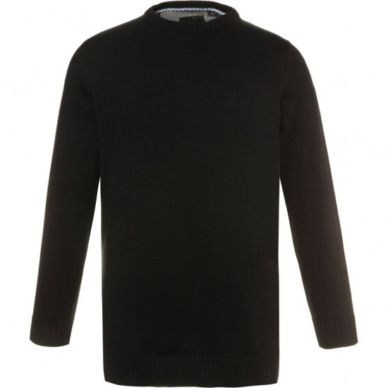 JP1880 Pullover Sweater Black TALL - ΑΝΔΡΙΚΑ ΡΟΥΧΑ MT-6XLT - Μεγέθη TALL