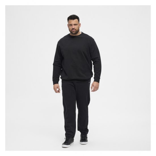 North Latitude Crew Neck Sweatshirt Black - φούτερ/Φούτερ με κουκούλα - φούτερ/Φούτερ με κουκούλα ανδρικά μεγάλα μεγέθη 