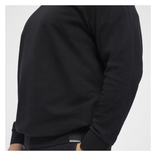 North Latitude Crew Neck Sweatshirt Black - φούτερ/Φούτερ με κουκούλα - φούτερ/Φούτερ με κουκούλα ανδρικά μεγάλα μεγέθη 