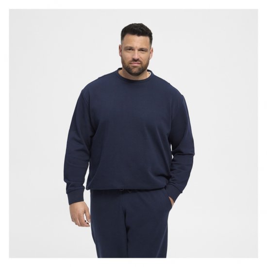 North Latitude Crew Neck Sweatshirt Navy - φούτερ/Φούτερ με κουκούλα - φούτερ/Φούτερ με κουκούλα ανδρικά μεγάλα μεγέθη 