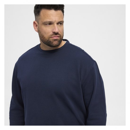 North Latitude Crew Neck Sweatshirt Navy - φούτερ/Φούτερ με κουκούλα - φούτερ/Φούτερ με κουκούλα ανδρικά μεγάλα μεγέθη 