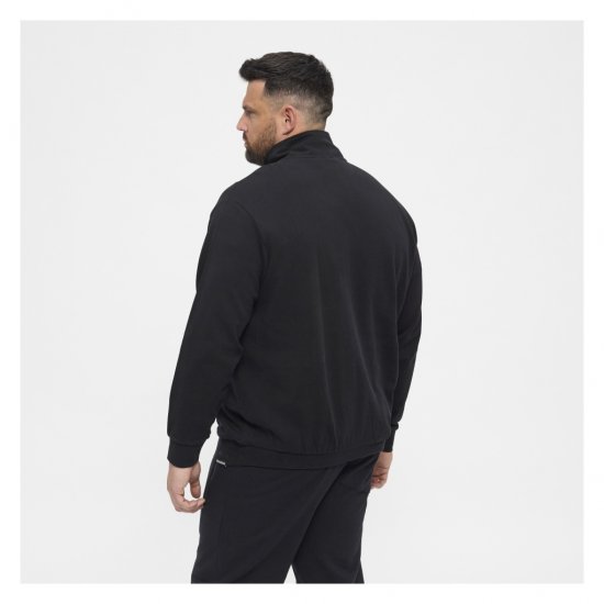 North Latitude Denim Half-Zip Sweatshirt Black - φούτερ/Φούτερ με κουκούλα - φούτερ/Φούτερ με κουκούλα ανδρικά μεγάλα μεγέθη 