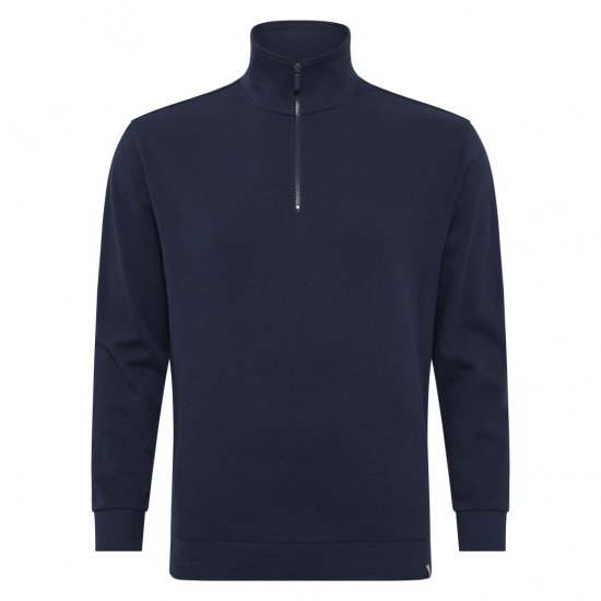 North Latitude Half-Zip Sweatshirt Navy Blue - φούτερ/Φούτερ με κουκούλα - φούτερ/Φούτερ με κουκούλα ανδρικά μεγάλα μεγέθη 