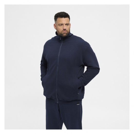 North Latitude Full-Zip Sweatshirt Navy Blue - φούτερ/Φούτερ με κουκούλα - φούτερ/Φούτερ με κουκούλα ανδρικά μεγάλα μεγέθη 