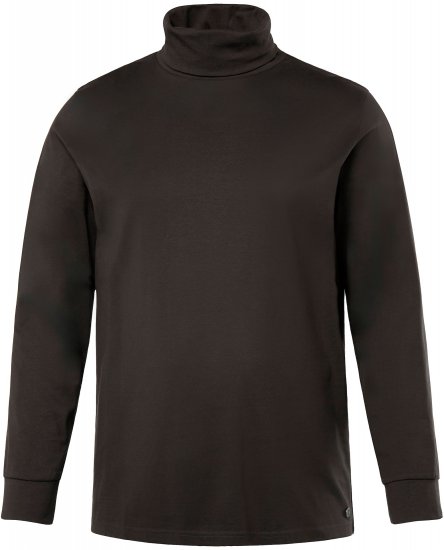 JP1880 Turtleneck Sweatshirt Long Sleeve Dark Brown - φούτερ/Φούτερ με κουκούλα - φούτερ/Φούτερ με κουκούλα ανδρικά μεγάλα μεγέθη 