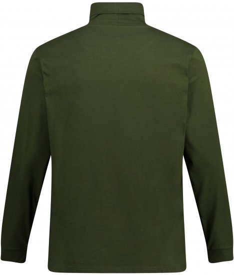 JP1880 Turtleneck Sweatshirt Green - φούτερ/Φούτερ με κουκούλα - φούτερ/Φούτερ με κουκούλα ανδρικά μεγάλα μεγέθη 