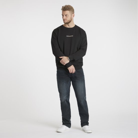 North Latitude Denim Logo Sweatshirt Black TALL - TALL Φούτερ - 