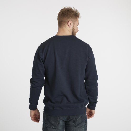 North Latitude Denim Logo Sweatshirt Navy Blue TALL - TALL Φούτερ - 