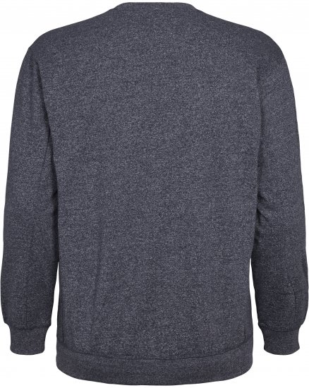 North Latitude O-Neck Sweatshirt Blue Melange TALL - TALL Φούτερ - 