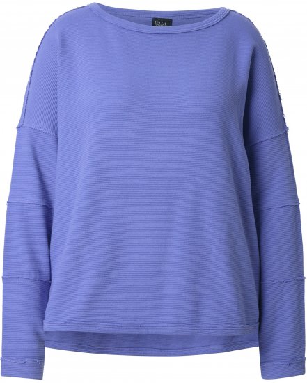 Ulla Popken Inverted Seam Long Sleeve Sweatshirt Lavender - φούτερ/Φούτερ με κουκούλα - 