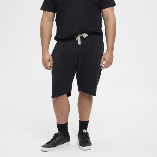 North Latitude Denim Sweatshorts Black - Αθλητικές φόρμες/σορτσάκια - Αθλητικές Φόρμες ανδρικεσ μεγάλα μεγέθη