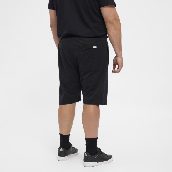 North Latitude Denim Sweatshorts Black - Αθλητικές φόρμες/σορτσάκια - Αθλητικές Φόρμες ανδρικεσ μεγάλα μεγέθη