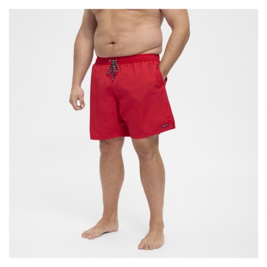 North Latitude Swimshorts Red - Εσώρουχα/Μαγιό - Aνδρικά Εσώρουχα μεγάλα μεγέθη