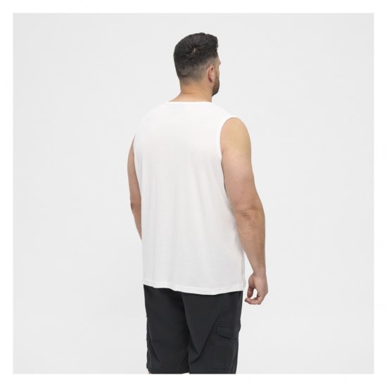 North Latitude Tanktop White - Αμάνικα μπλουζάκια - Αμάνικα μπλουζάκια μεγάλα μεγέθη
