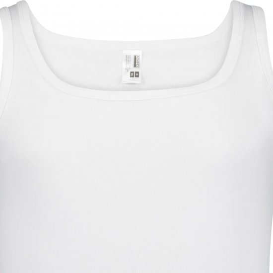  Adamo Royal Fine Ribbed Undershirt 2-Pack White - Εσώρουχα/Μαγιό - Aνδρικά Εσώρουχα μεγάλα μεγέθη
