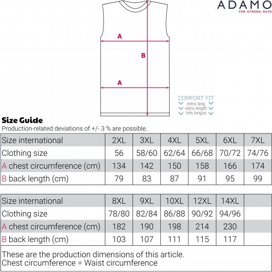 Adamo Motiv Florida Tank Top Black - Αμάνικα μπλουζάκια - Αμάνικα μπλουζάκια μεγάλα μεγέθη