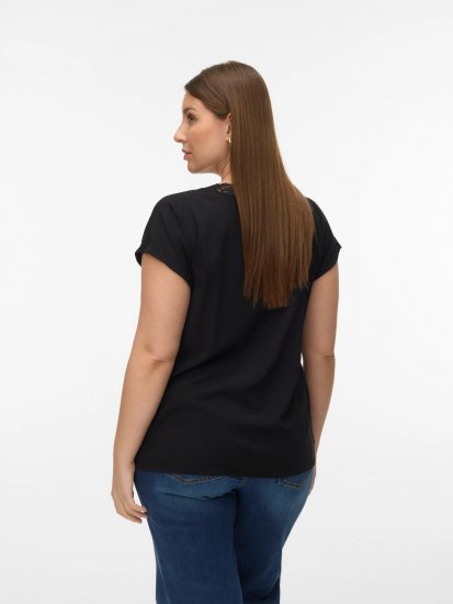 Vero Moda Bella Lace Top Black - Τοπ - 