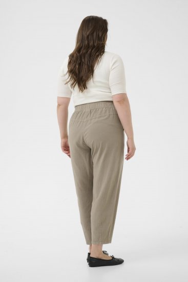 Kaffe Curve Nana Barrel Pants Brindle - Παντελόνια από ύφασμα - 