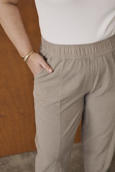 Kaffe Curve Nana Barrel Pants Brindle - Παντελόνια από ύφασμα - 