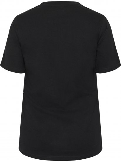 Kaffe Curve Lucie T-Shirt Black - Μπλουζάκια - 