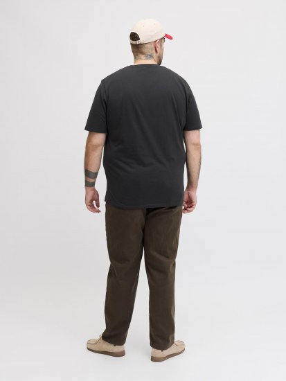 Jack & Jones Archive Μπλουζάκι Μαύρο - Μακό μπλουζάκια - Aνδρικά μπλουζεσ μεγάλα μεγέθη