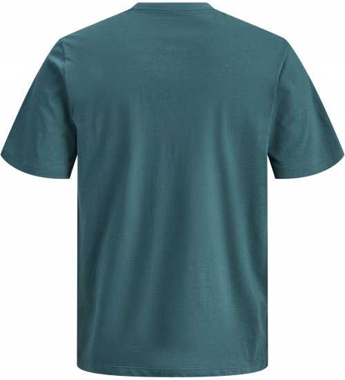 Jack & Jones Grayson T-shirt Τιρκουάζ - Μακό μπλουζάκια - Aνδρικά μπλουζεσ μεγάλα μεγέθη