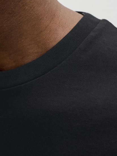 Jack & Jones Grayson T-shirt Μαύρο - Μακό μπλουζάκια - Aνδρικά μπλουζεσ μεγάλα μεγέθη