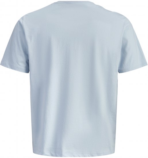 Jack & Jones Grayson T-shirt Μπλε - Μακό μπλουζάκια - Aνδρικά μπλουζεσ μεγάλα μεγέθη