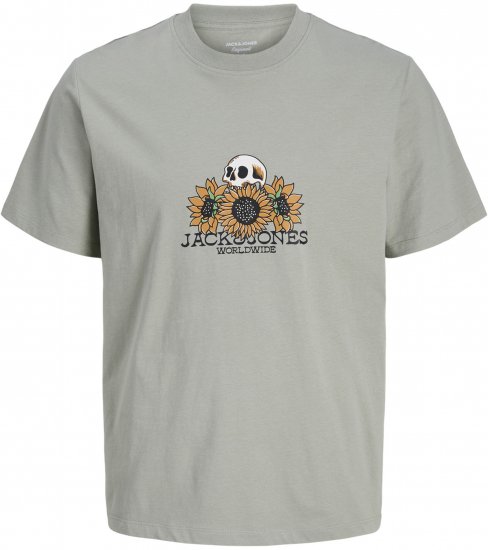 Jack & Jones Catskills Μπλουζάκι Πράσινο - Μακό μπλουζάκια - Aνδρικά μπλουζεσ μεγάλα μεγέθη