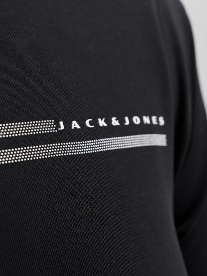 Jack & Jones Cofusion T-Shirt Black - Μακό μπλουζάκια - Aνδρικά μπλουζεσ μεγάλα μεγέθη