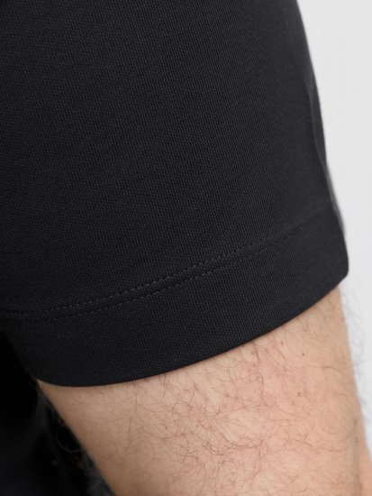 Jack & Jones Cofusion T-Shirt Black - Μακό μπλουζάκια - Aνδρικά μπλουζεσ μεγάλα μεγέθη