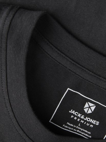 Jack & Jones Blaneo Short Sleeve T-shirt Black - Μπλουζάκια - 