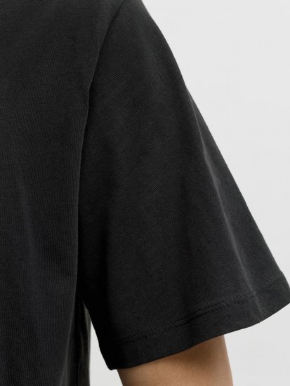 Jack & Jones Catskills Worldwide Μπλουζάκι Μαύρο - Μακό μπλουζάκια - Aνδρικά μπλουζεσ μεγάλα μεγέθη
