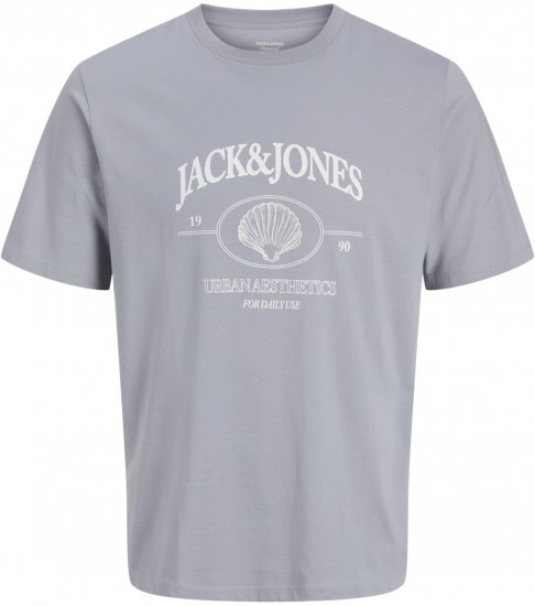 Jack & Jones Nantucket T-Shirt Μπλε - Μακό μπλουζάκια - Aνδρικά μπλουζεσ μεγάλα μεγέθη