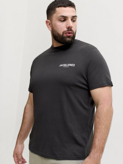 Jack & Jones Oscar T-Shirt Black - Μακό μπλουζάκια με στάμπα - 