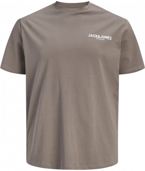 Jack & Jones Oscar T-Shirt Grey - Μακό μπλουζάκια με στάμπα - 