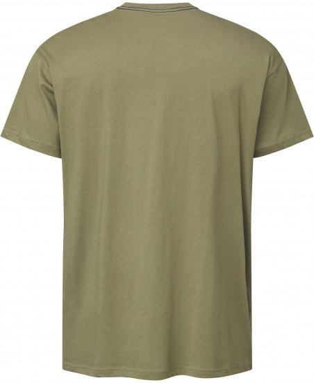 North Latitude 61119 Μπλουζάκι Με Στάμπα Λαδί - Μακό μπλουζάκια - Aνδρικά μπλουζεσ μεγάλα μεγέθη